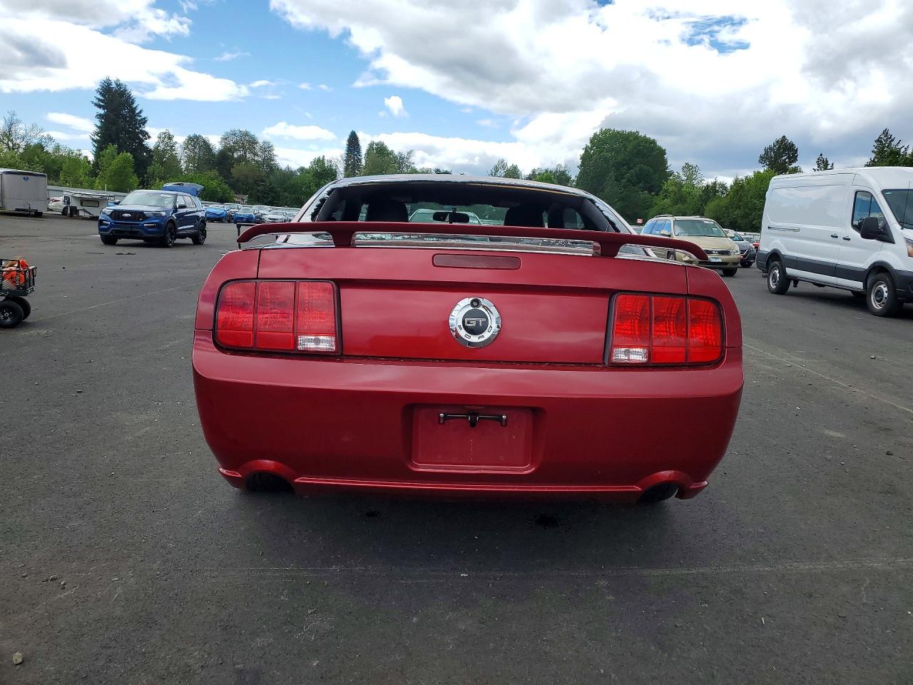 2005 Ford Mustang VIN 1ZVFT82HX55241235 photo 6
