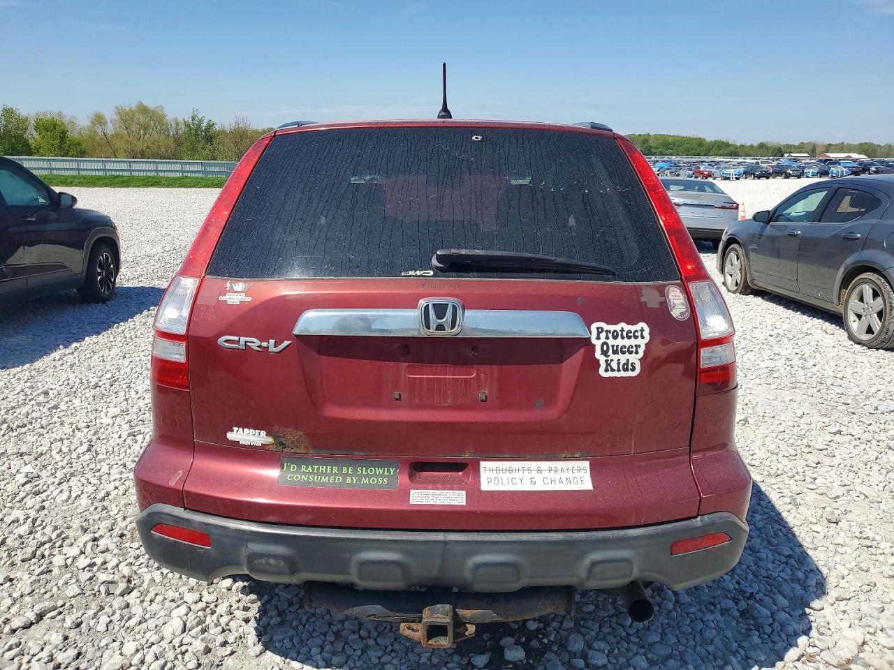 2007 Honda Crv VIN JHLRE48537C090644 photo 6