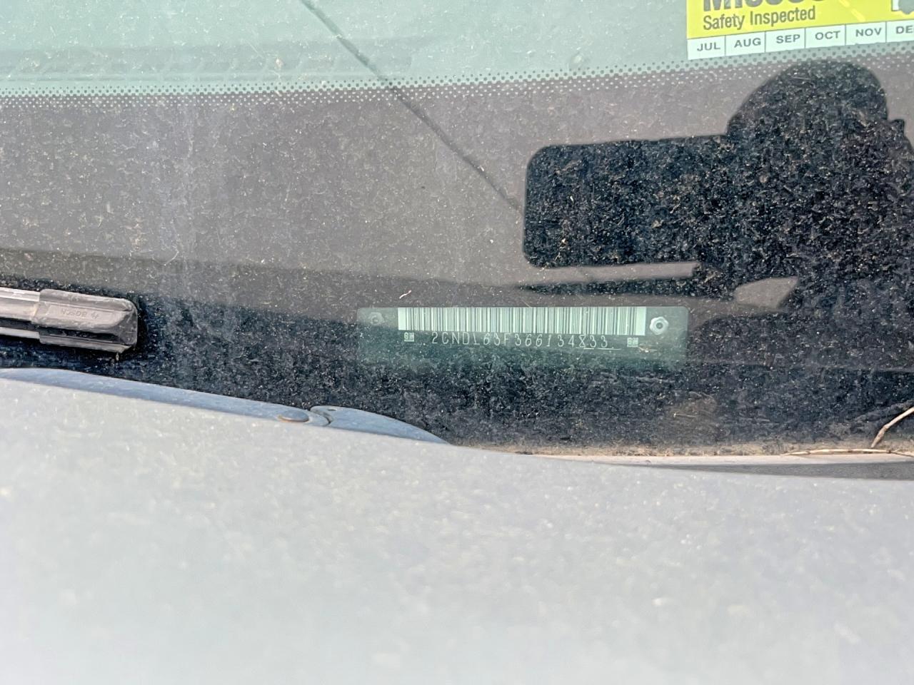 2006 Chevrolet Equinox VIN 2CNDL63F366134833 photo 10