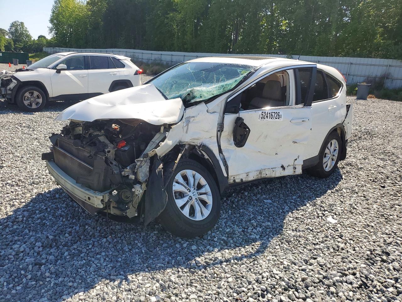 2012 Honda Crv VIN 5J6RM4H52CL042279 photo 1