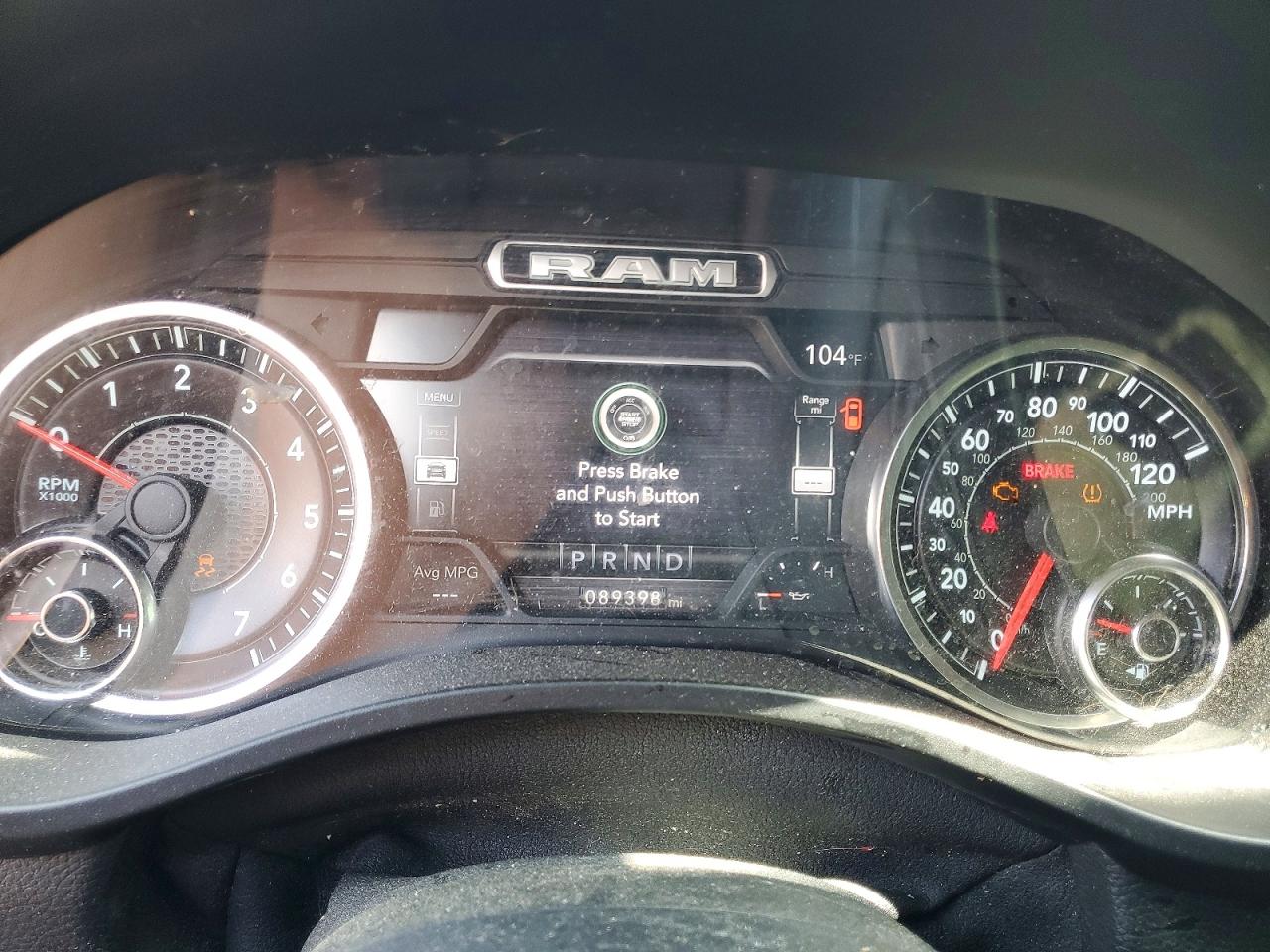 2020 Ram 1500 VIN 1C6SRFFT8LN307708 photo 9