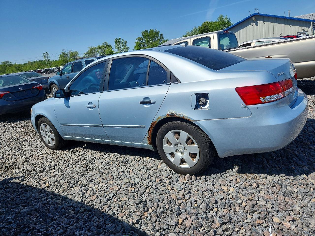 2008 Hyundai Sonata VIN 5NPET46C38H386739 photo 2