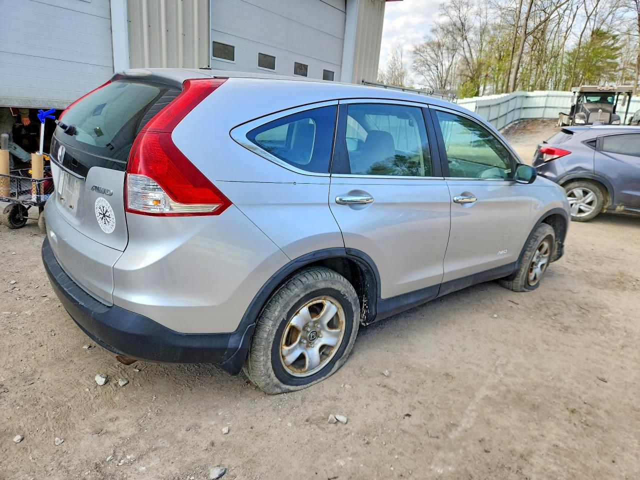 2014 Honda Crv VIN 5J6RM4H36EL040343 photo 3