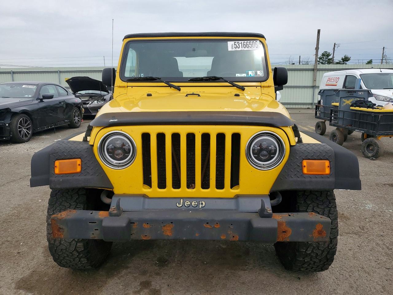 2004 Jeep Wrangler / VIN 1J4FA39S94P708574 photo 5