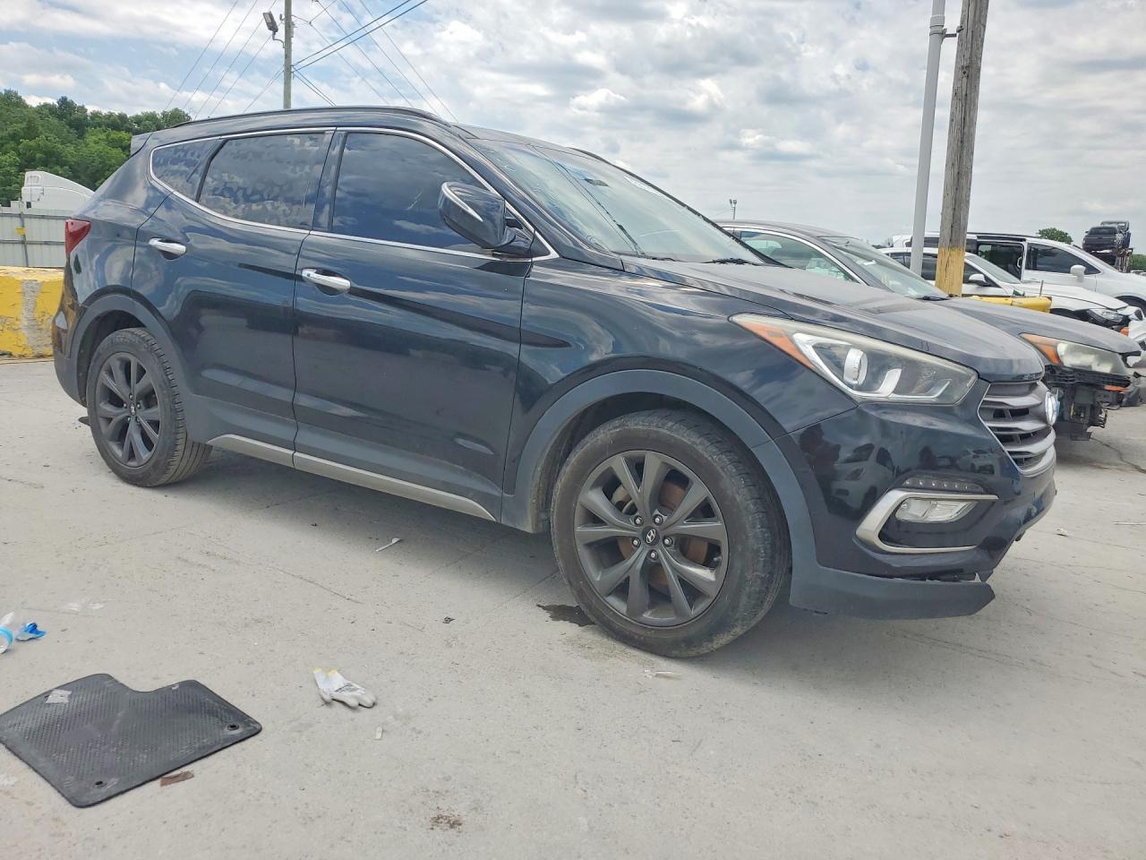 2017 Hyundai Santa fe VIN 5XYZWDLA1HG408515 photo 4