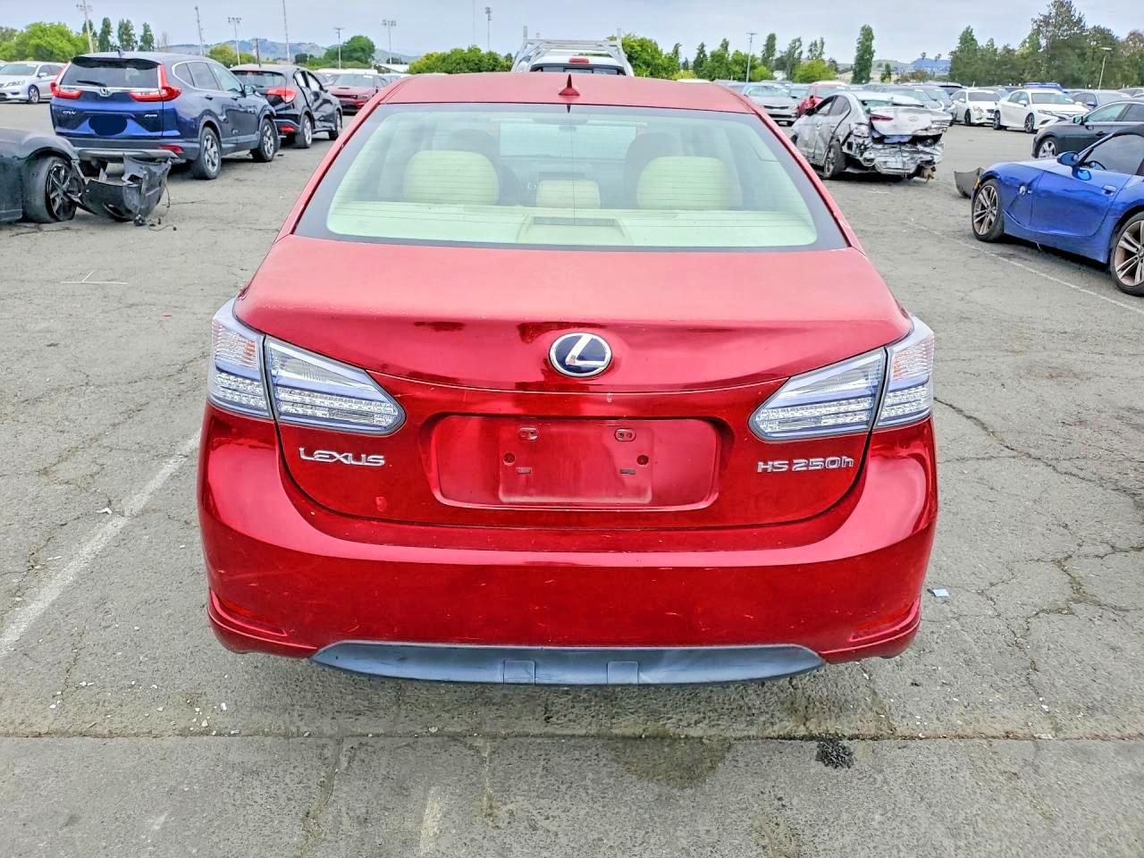 2010 Lexus Hs VIN JTHBB1BA6A2003357 photo 6