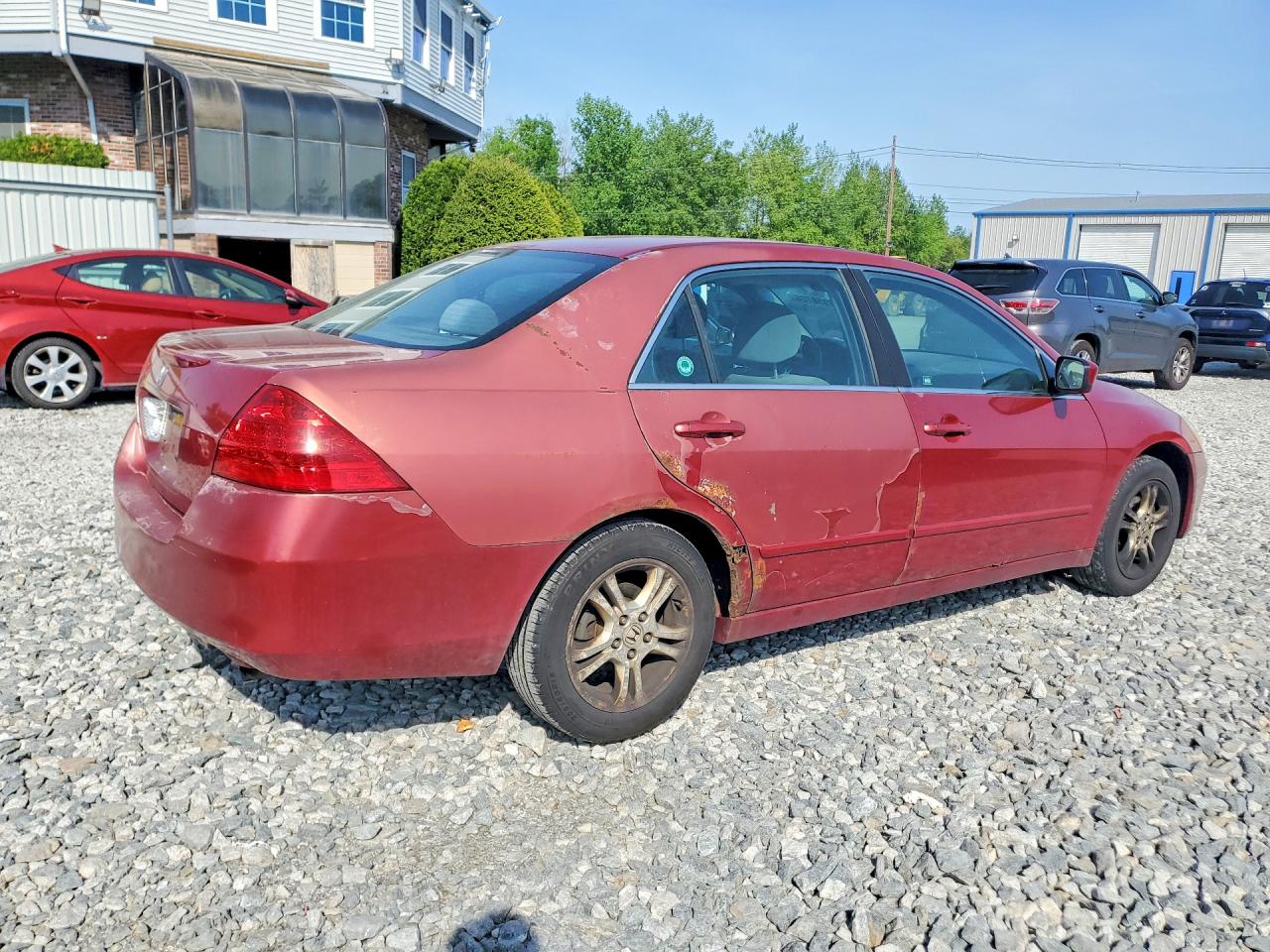 2007 Honda Accord VIN 1HGCM56317A055000 photo 3