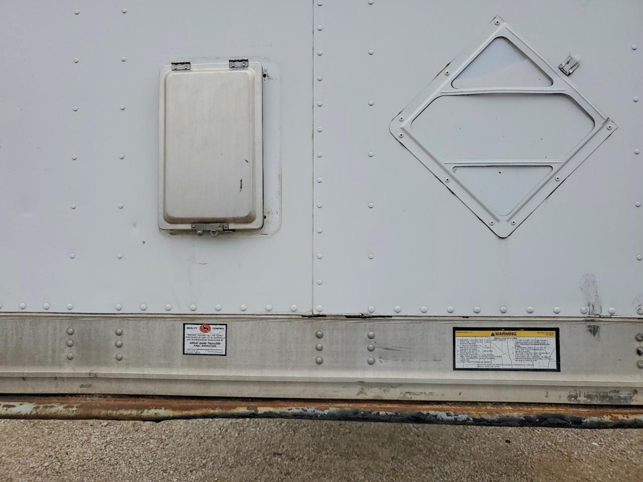 2004 GREAT DANE DRY VAN TRAILER VIN 1GRAA06274K255271 photo 7