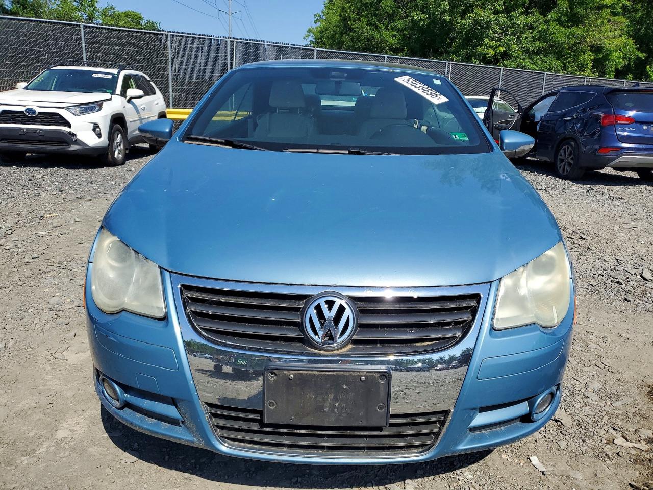 2009 Volkswagen Eos VIN WVWBA71F39V017893 photo 5