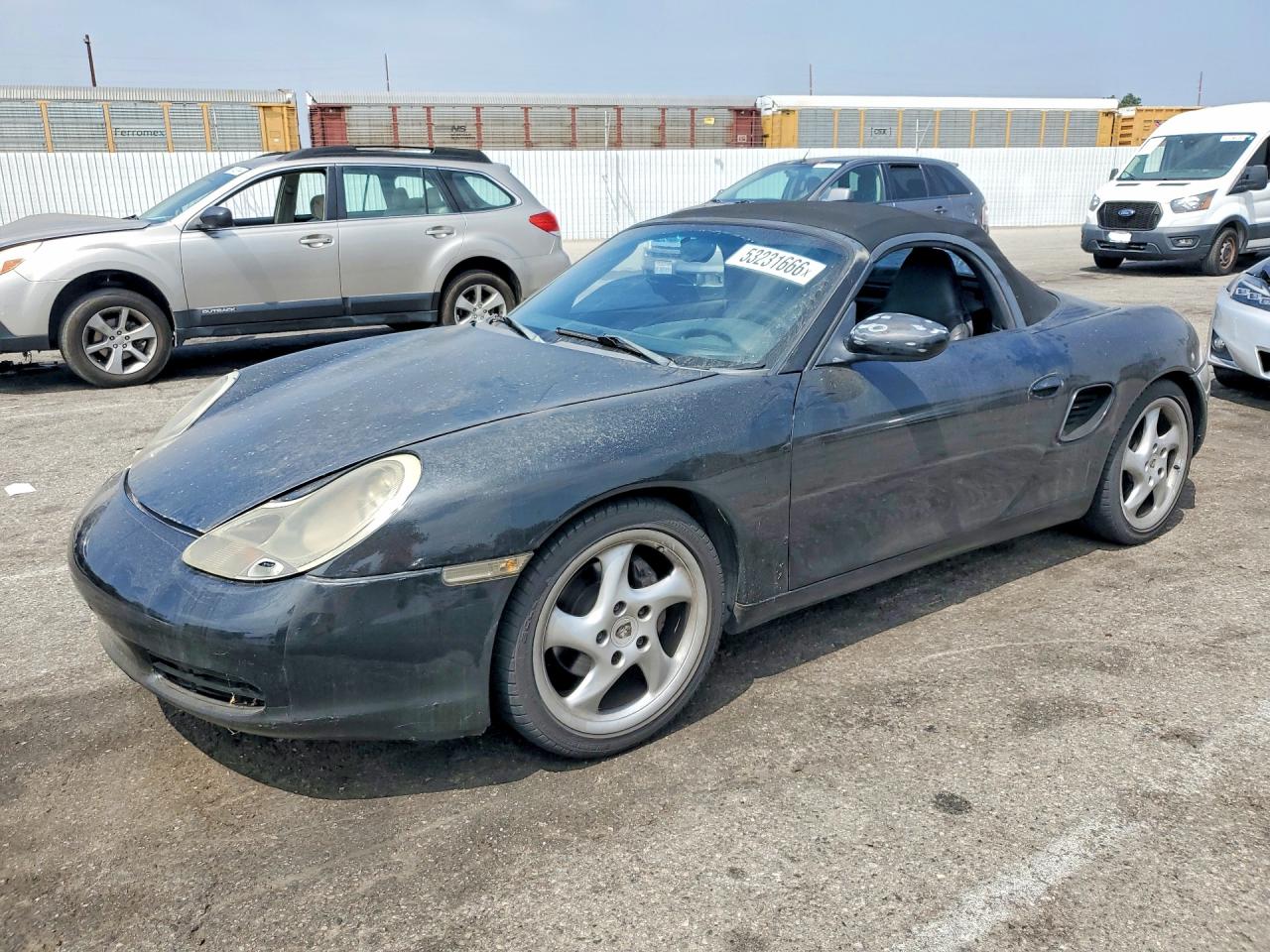 2001 Porsche Boxster VIN WP0CA29821U621135 photo 1