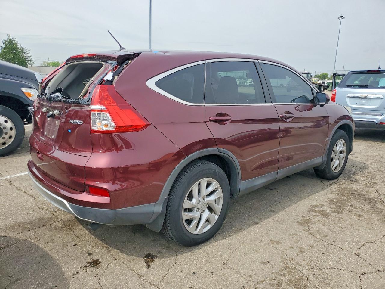 2015 Honda Crv VIN 2HKRM4H59FH639444 photo 3