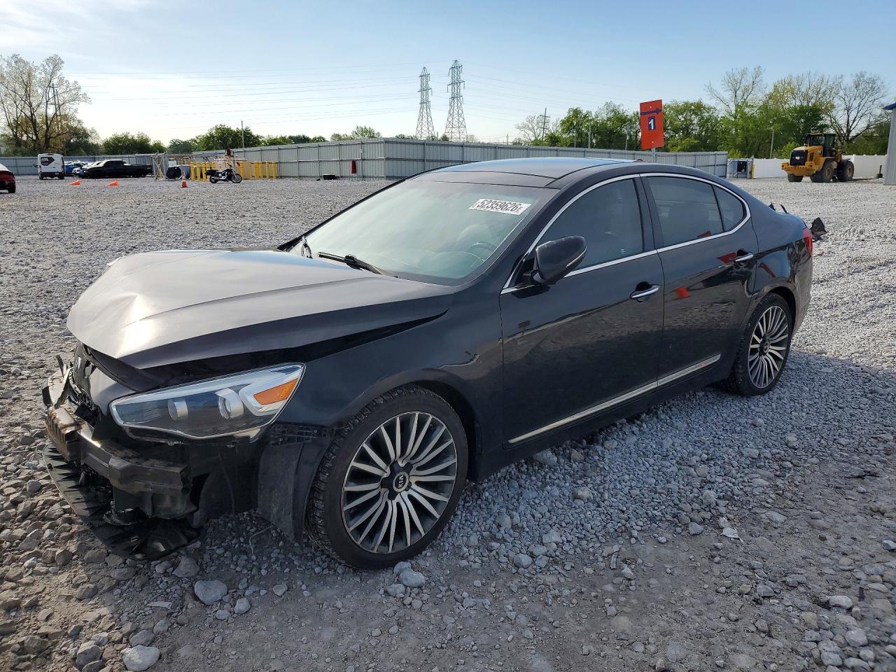 2014 Kia Cadenza VIN KNALN4D75E5125077 photo 1