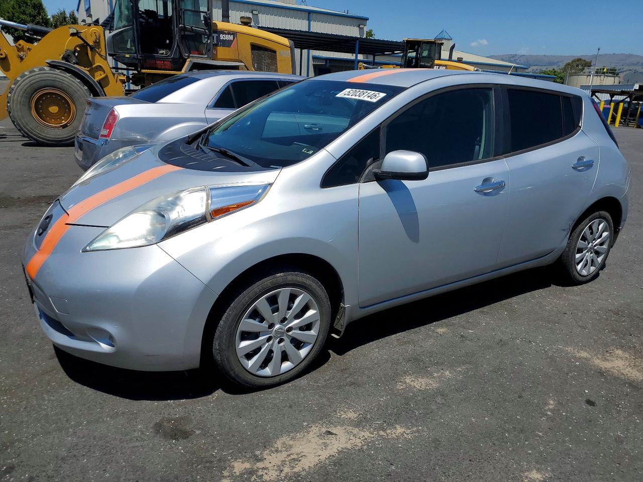 2015 Nissan Leaf VIN 1N4AZ0CP3FC309588 photo 1