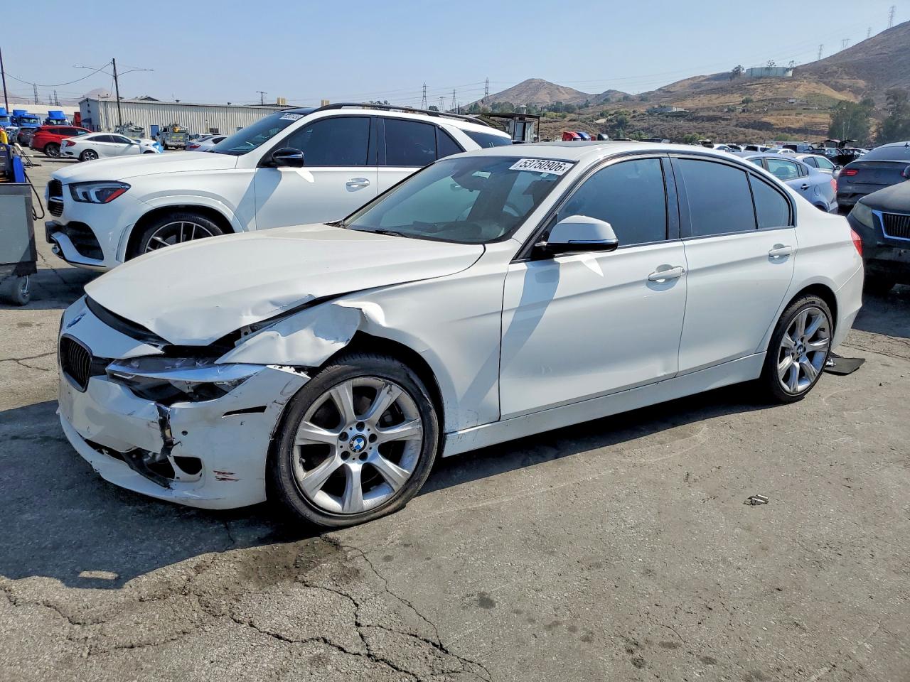 2015 BMW 3 series VIN WBA3B1G50FNT06168 photo 1