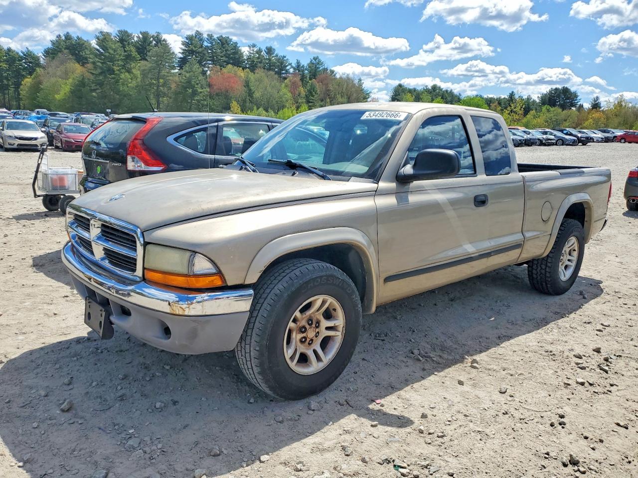 2003 DODG Dakota VIN 1D7HL42X63S148549 photo 1