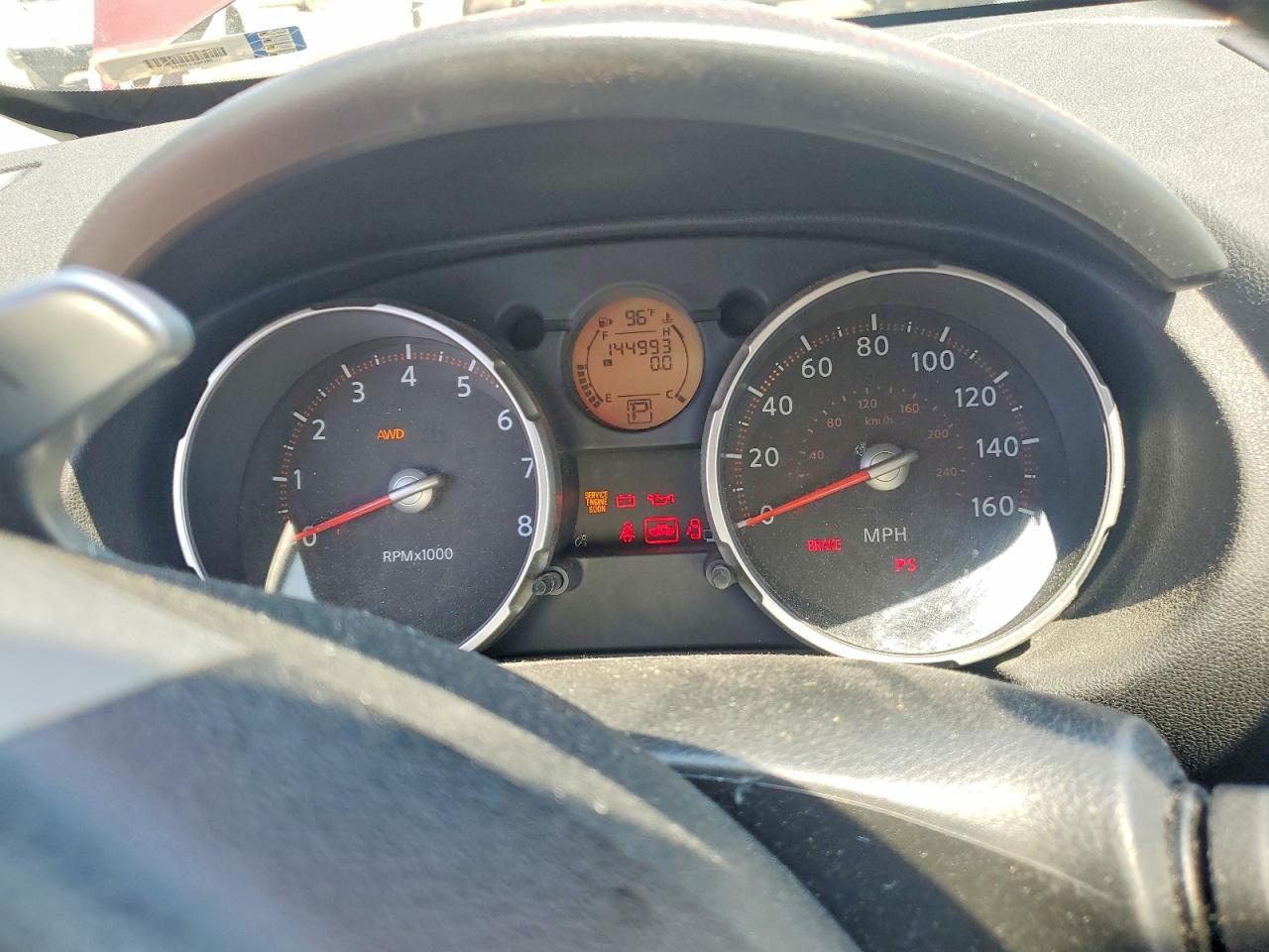 2008 Nissan Rogue VIN JN8AS58V48W136186 photo 9