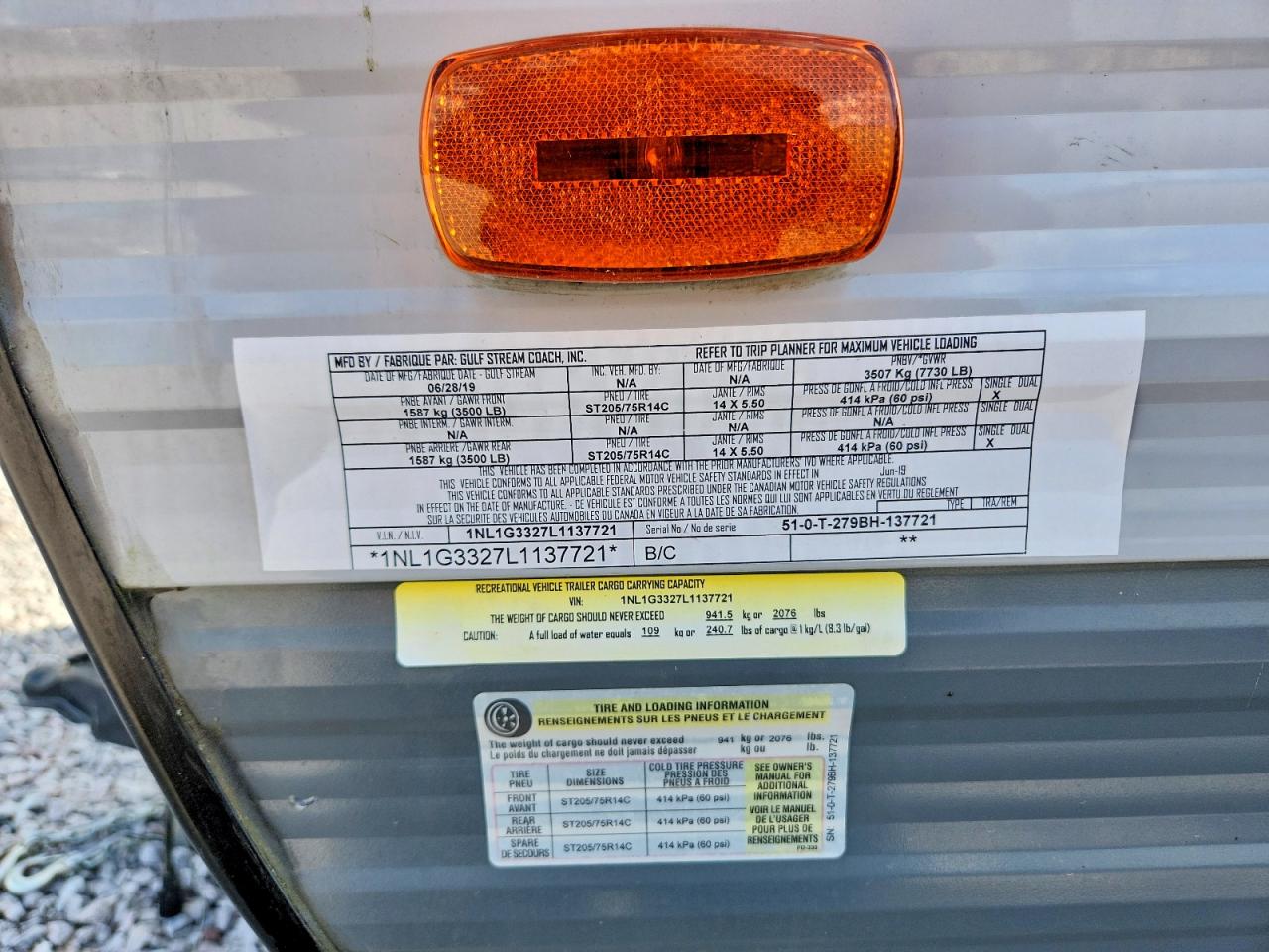 2020 GULF Ameri-lite VIN 1NL1G3327L1137721 photo 10