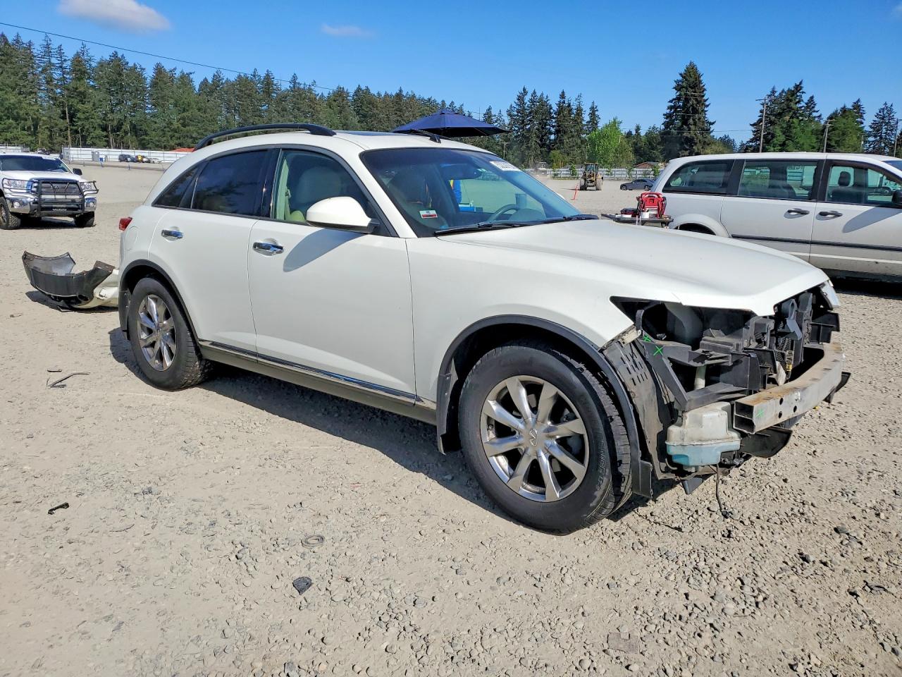 2007 Infiniti Fx35 VIN JNRAS08W17X208915 photo 4