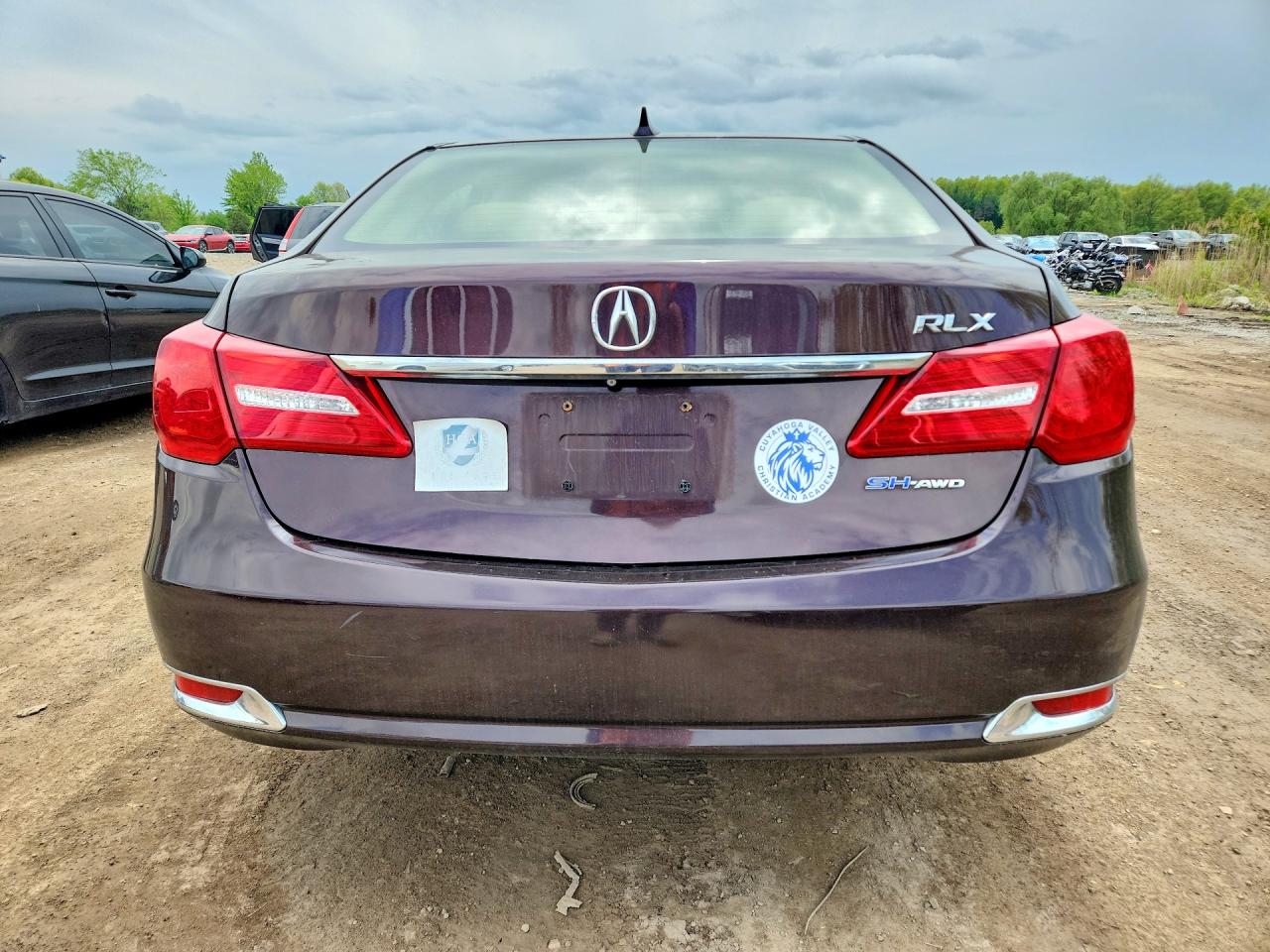 2014 Acura RLX VIN JH4KC2F51EC000205 photo 6