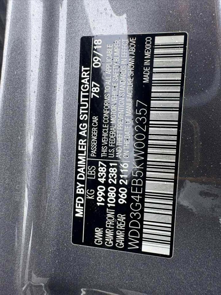 2019 MERCEDES-BENZ A-class VIN WDD3G4EB5KW002357 photo 10