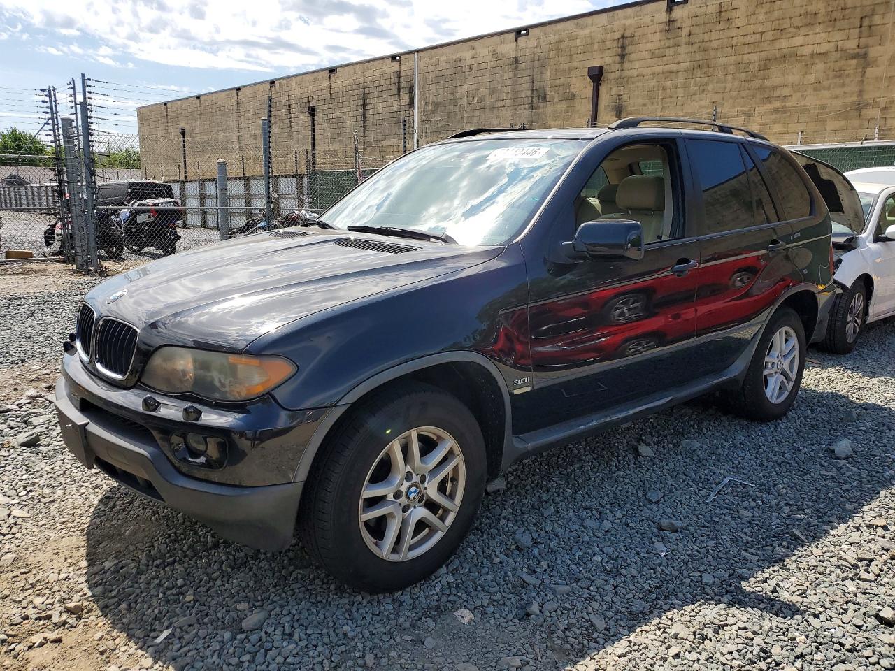 2005 BMW X5 VIN 5UXFA13545LY21126 photo 1