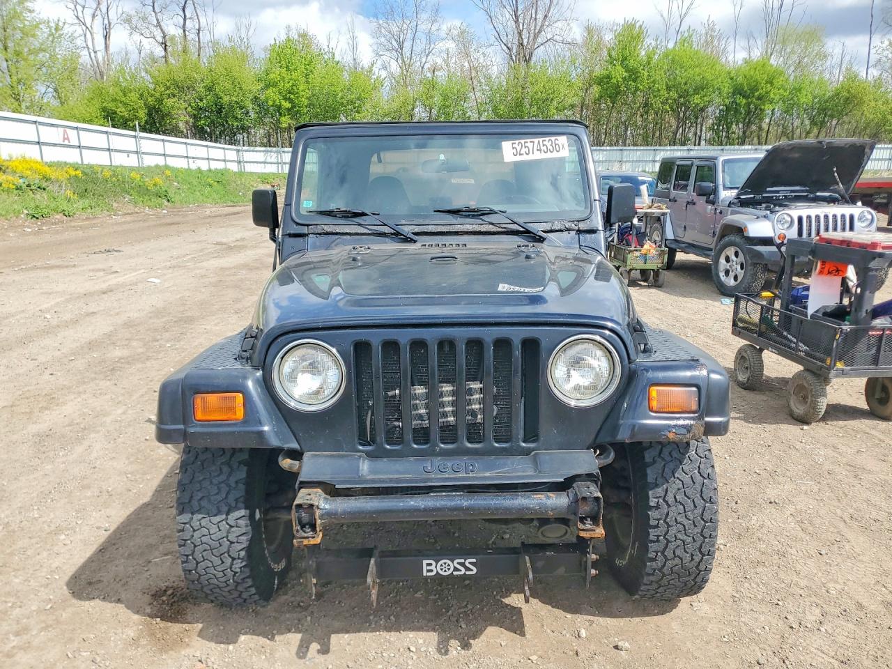 2002 Jeep Wrangler / VIN 1J4FA49S22P768280 photo 5