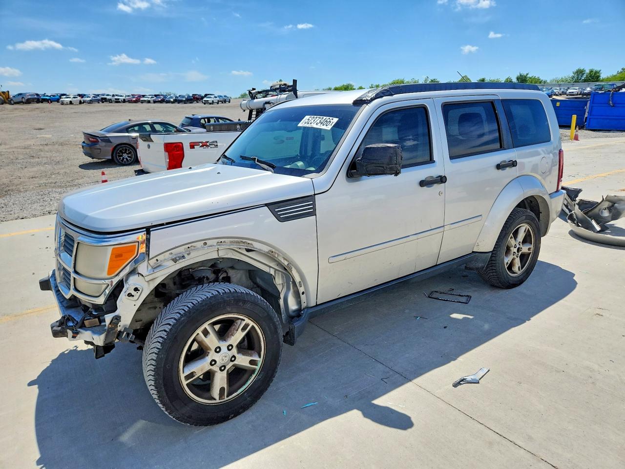 2007 Dodge Nitro VIN 1D8GU58K87W649544 photo 1
