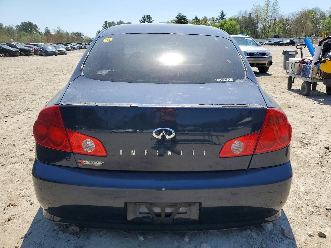 2005 Infiniti G35 VIN JNKCV51F85M307025 photo 6