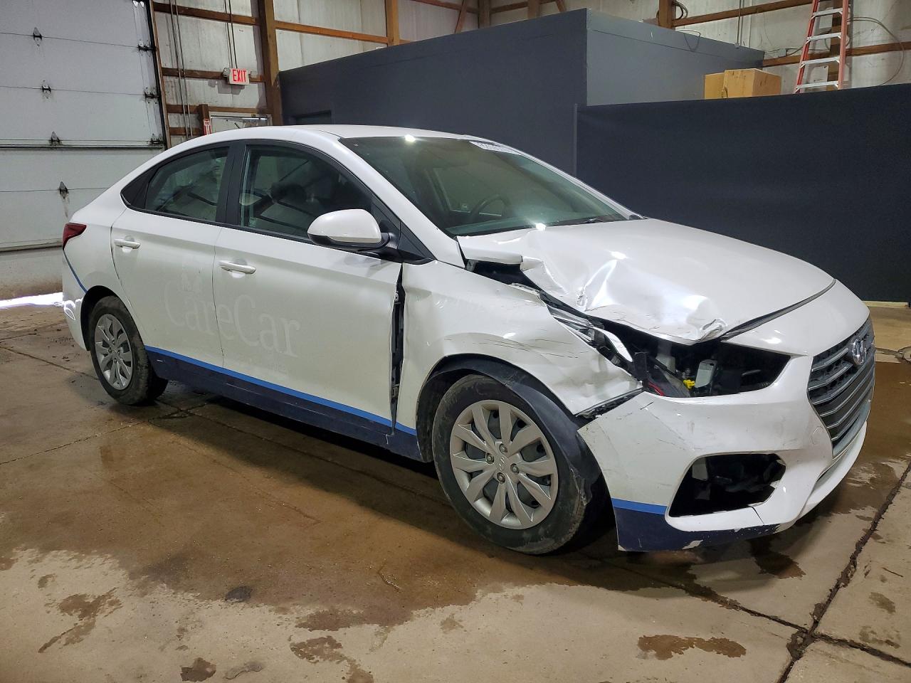 2021 HYUNDAI Accent VIN 3KPC24A68ME152459 photo 4