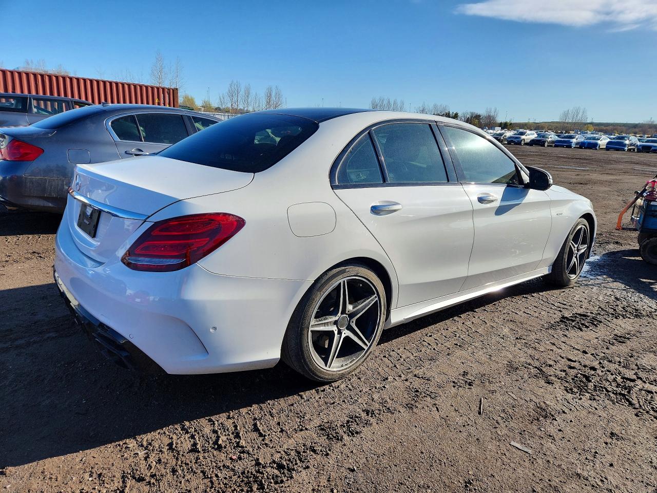 2017 Mercedes-Benz C class VIN 55SWF6EB3HU196453 photo 3