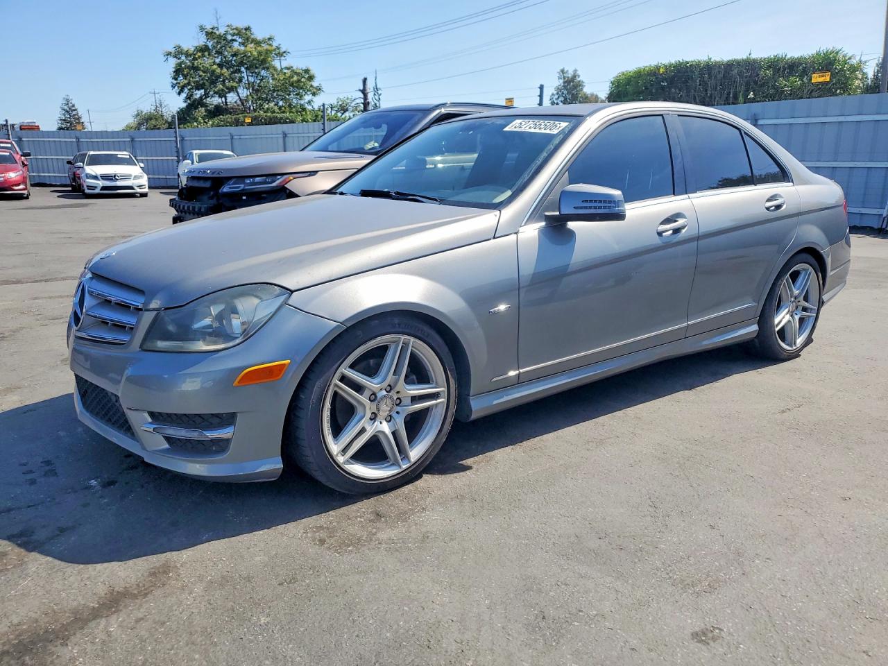 2012 Mercedes-Benz C class VIN WDDGF4HB3CR214559 photo 1