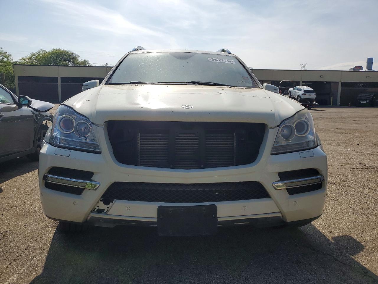 2012 Mercedes-Benz Gl-class VIN 4JGBF2FEXCA783151 photo 5