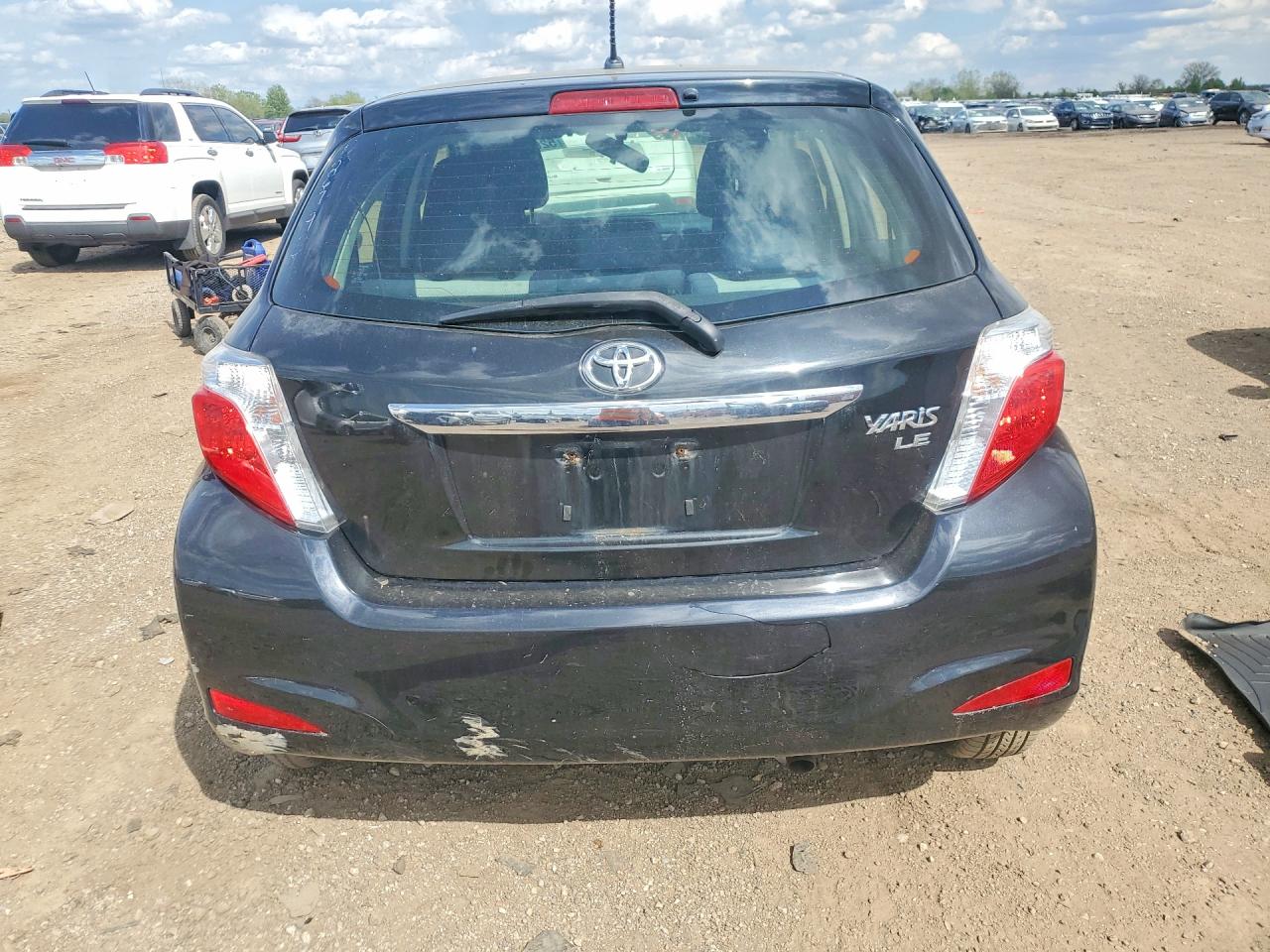 2013 TOYOTA Yaris VIN JTDKTUD30DD566055 photo 6