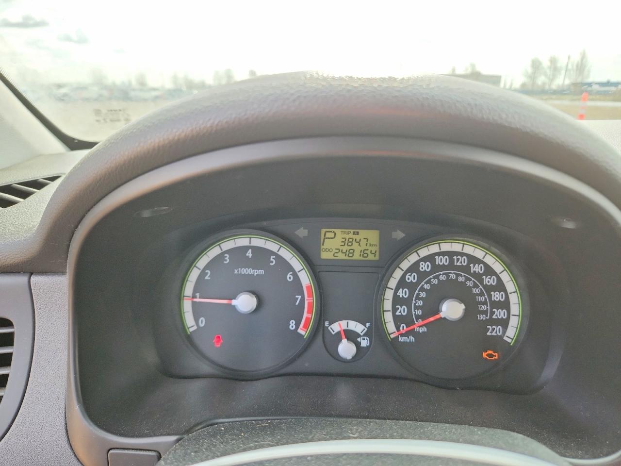 2009 KIA Rio VIN KNADE243896568314 photo 9