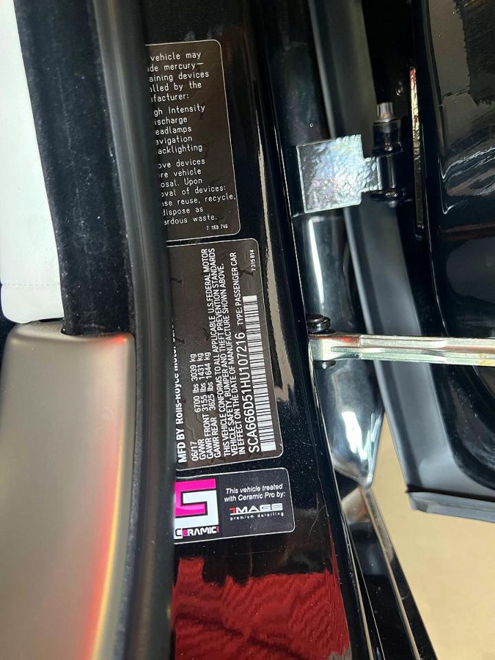 2017 Rolls-Royce All other VIN SCA666D51HU107216 photo 10