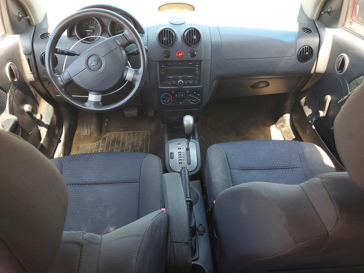 2007 Chevrolet Aveo VIN KL1TD66617B713706 photo 8