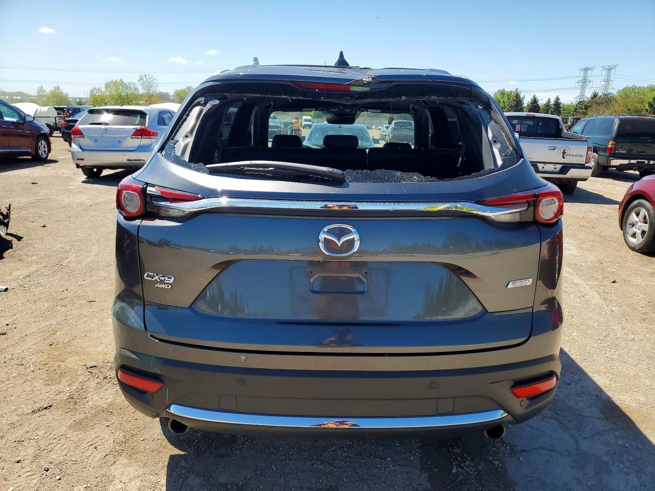 2019 MAZDA Cx-9 VIN JM3TCBDY0K0324527 photo 6