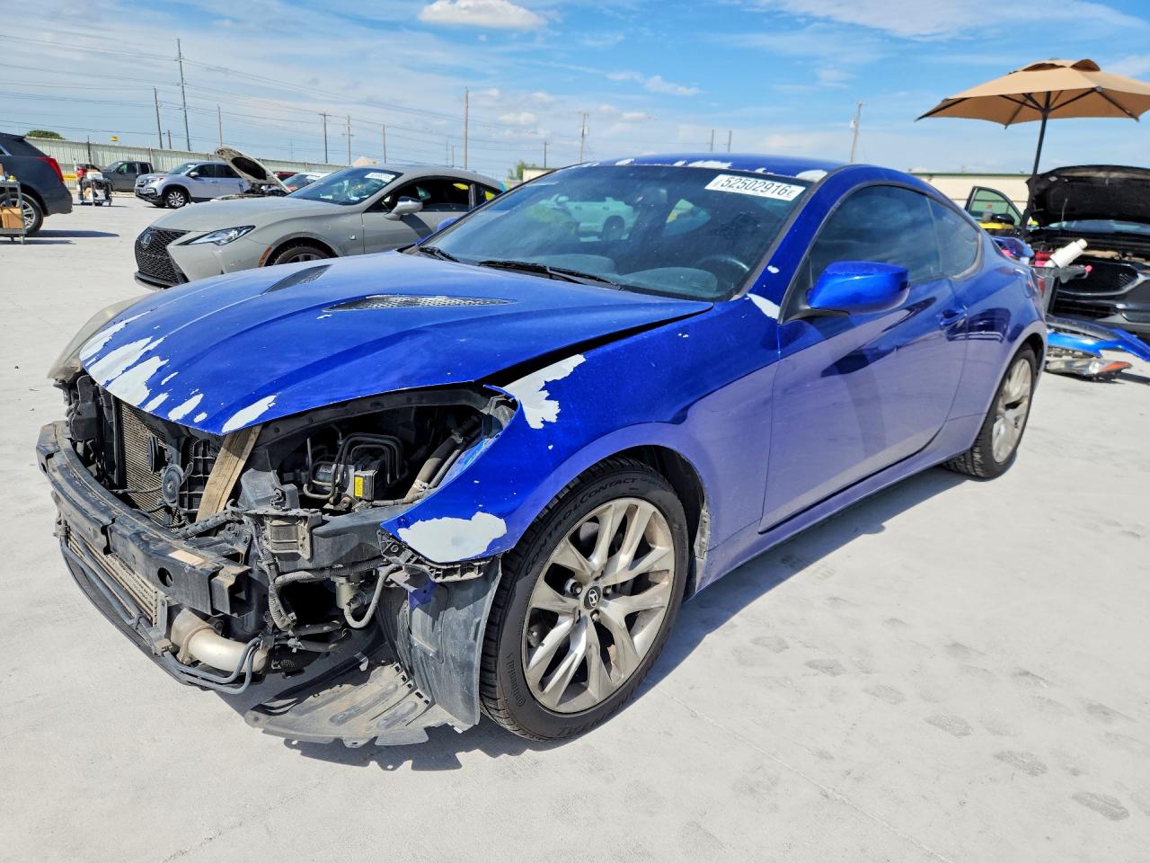 2013 Hyundai Genesis VIN KMHHT6KD0DU099989 photo 1