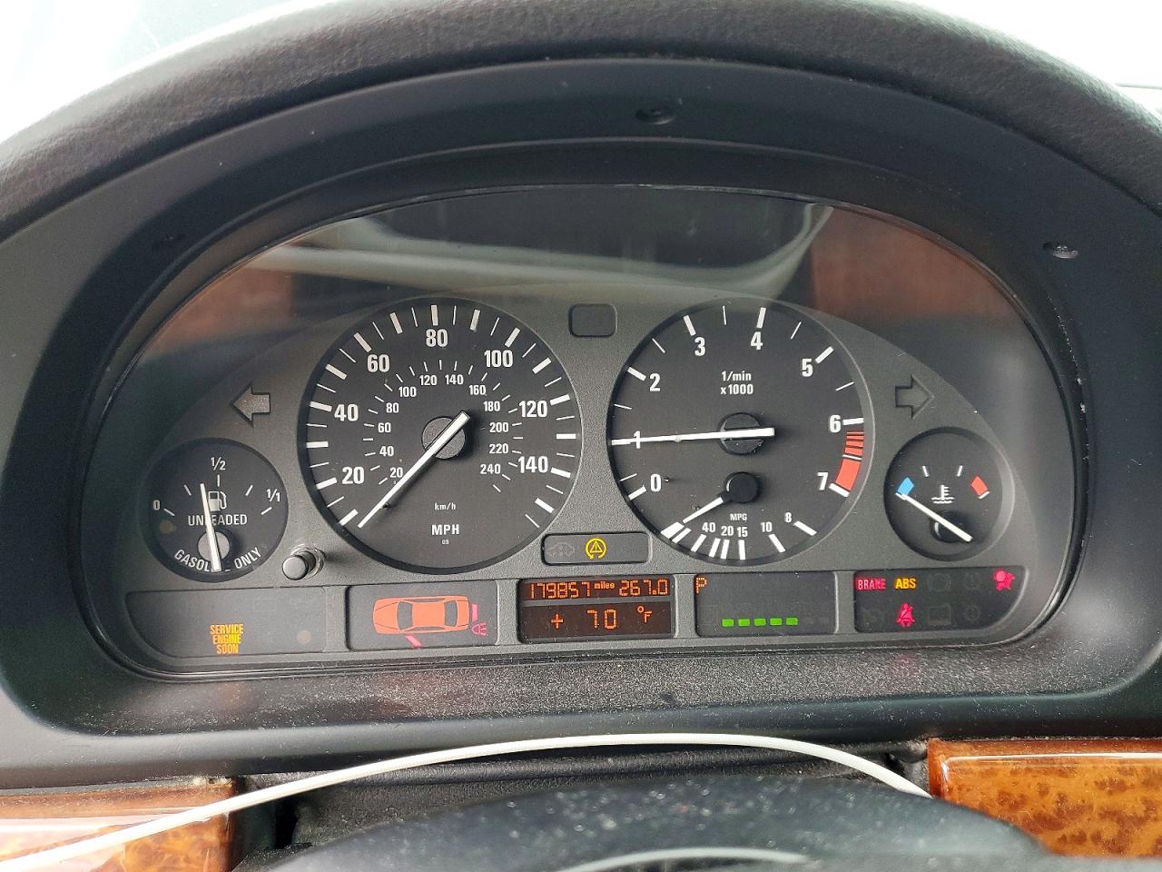 2000 BMW 5 series VIN WBADM6342YGU18924 photo 9