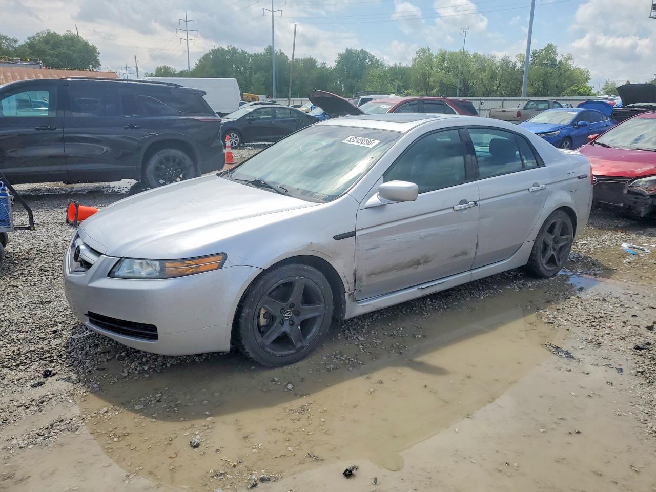 2005 Acura Tl VIN 19UUA66275A006455 photo 1
