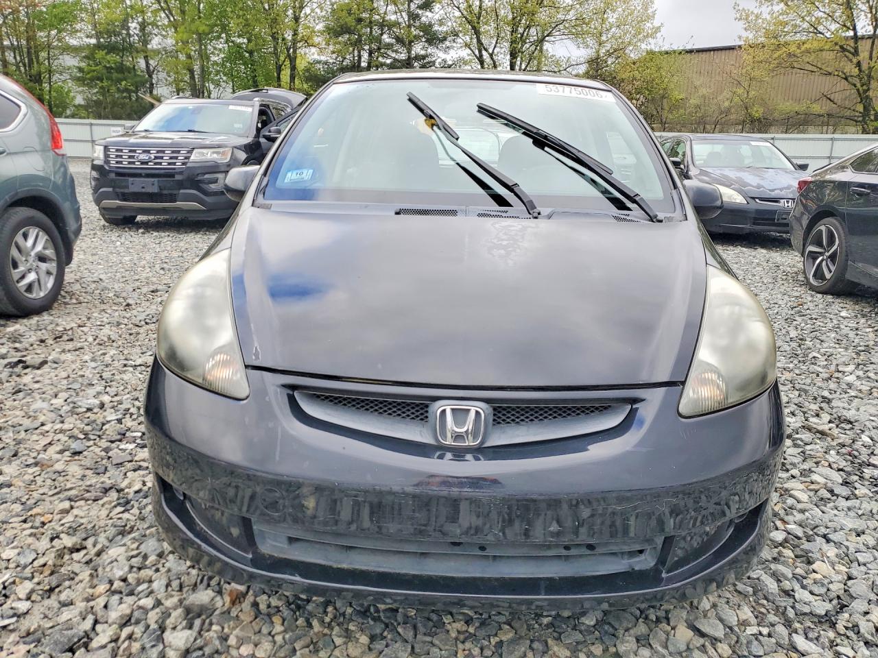 2008 Honda Fit VIN JHMGD37428S005082 photo 5