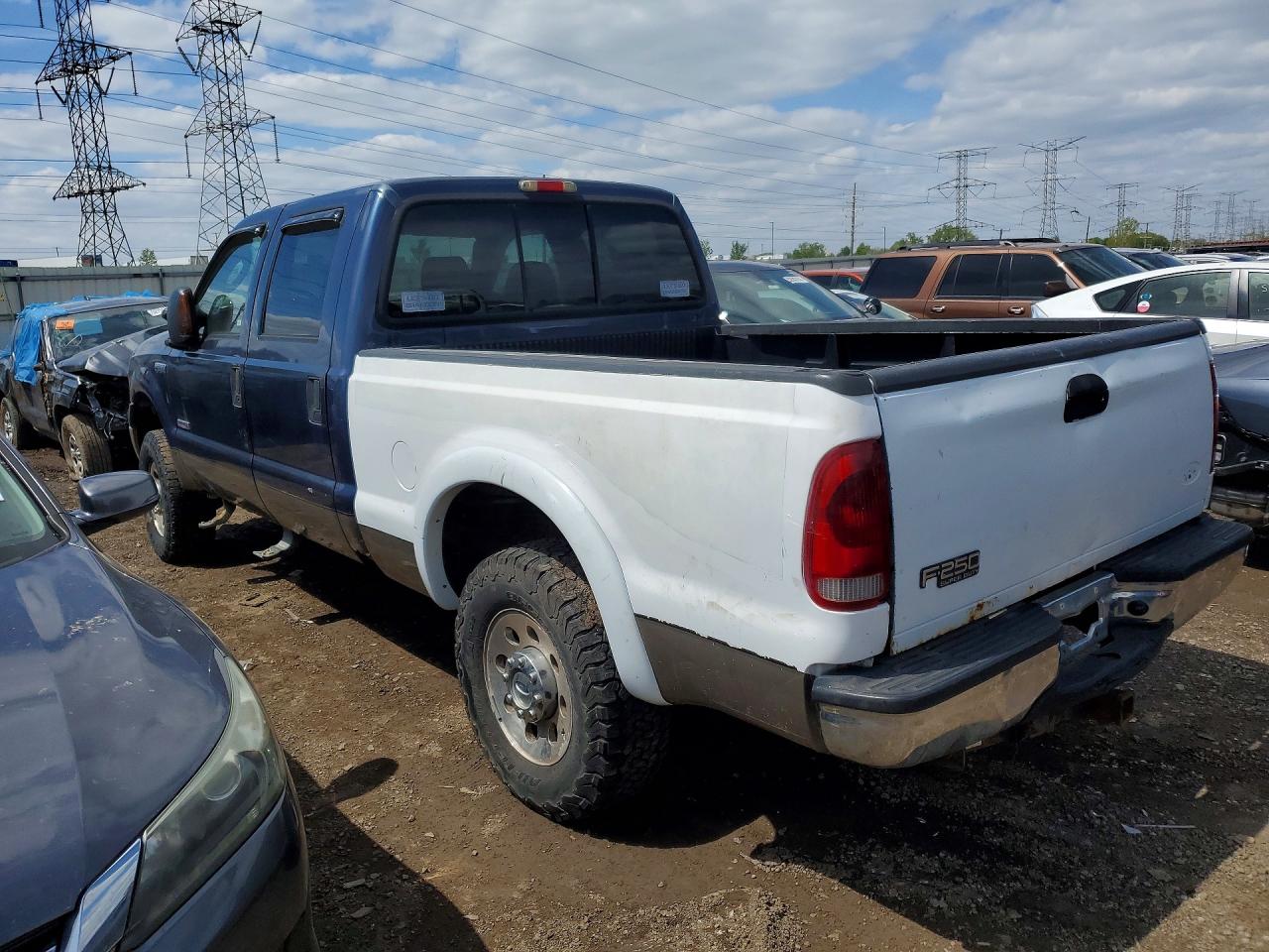 2006 FORD F250 VIN 1FTSW21P46EA72197 photo 2