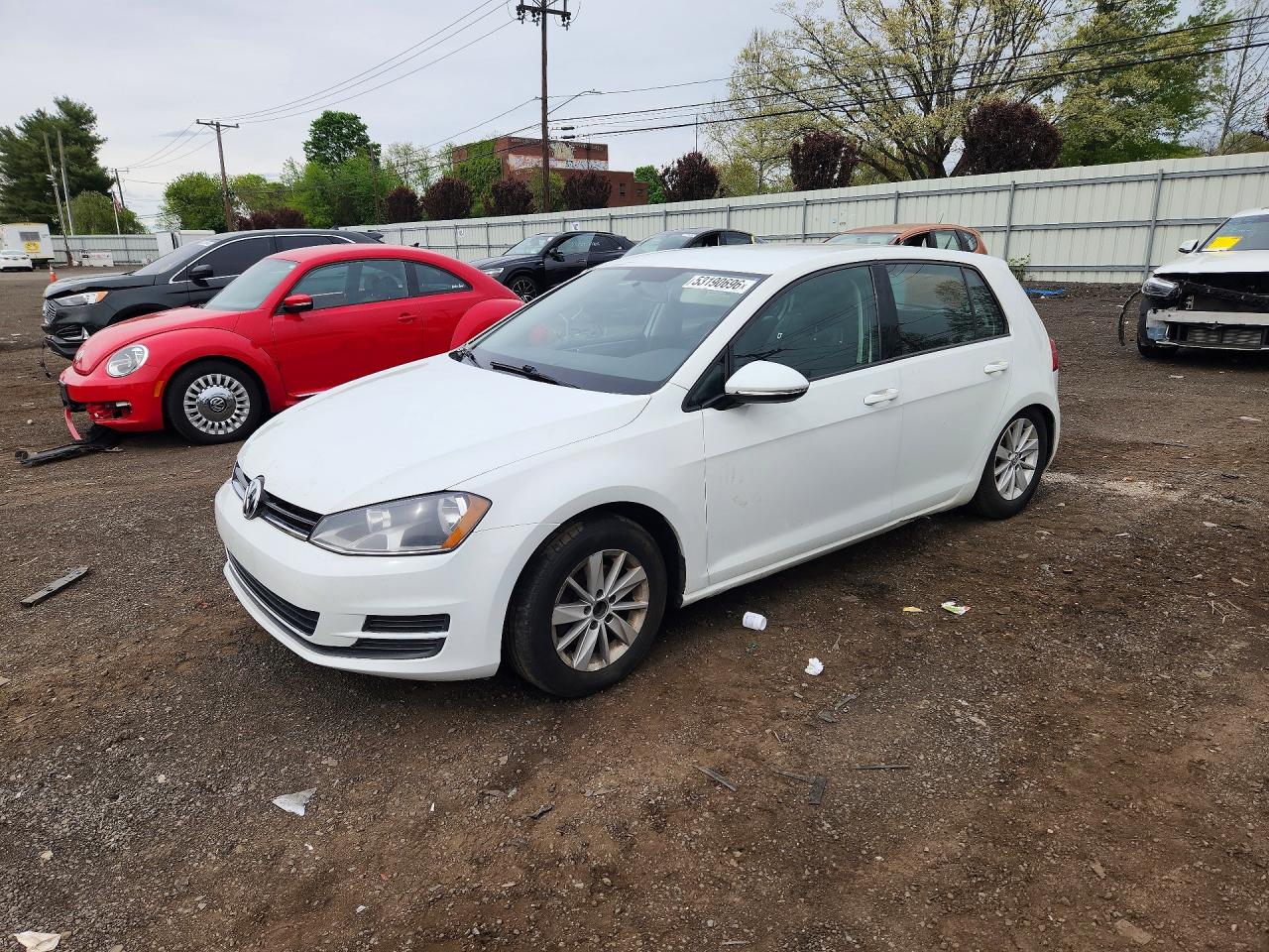 2016 Volkswagen Golf VIN 3VW217AU9GM053350 photo 1