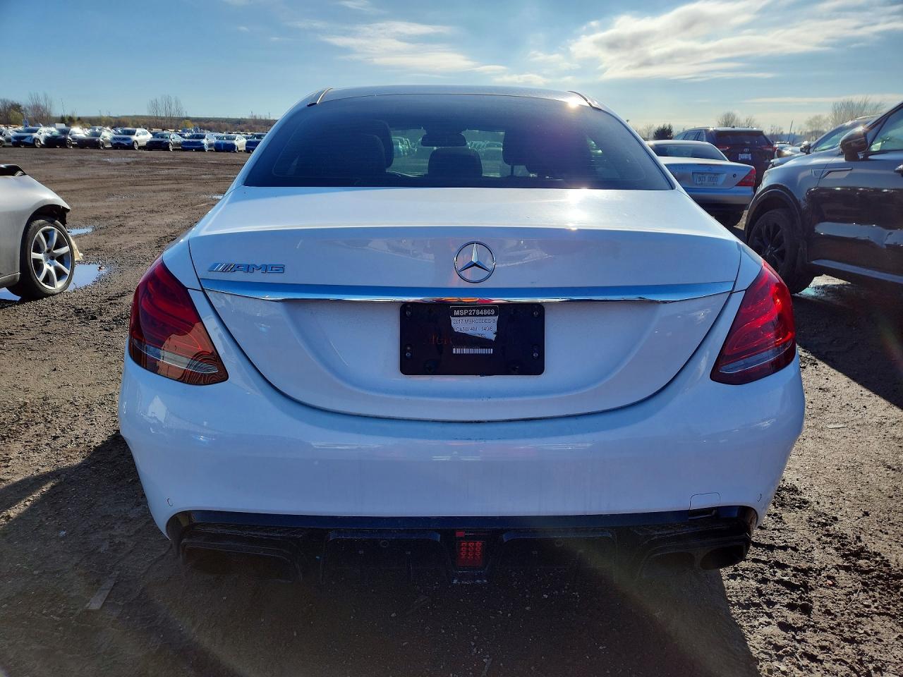 2017 Mercedes-Benz C class VIN 55SWF6EB3HU196453 photo 6