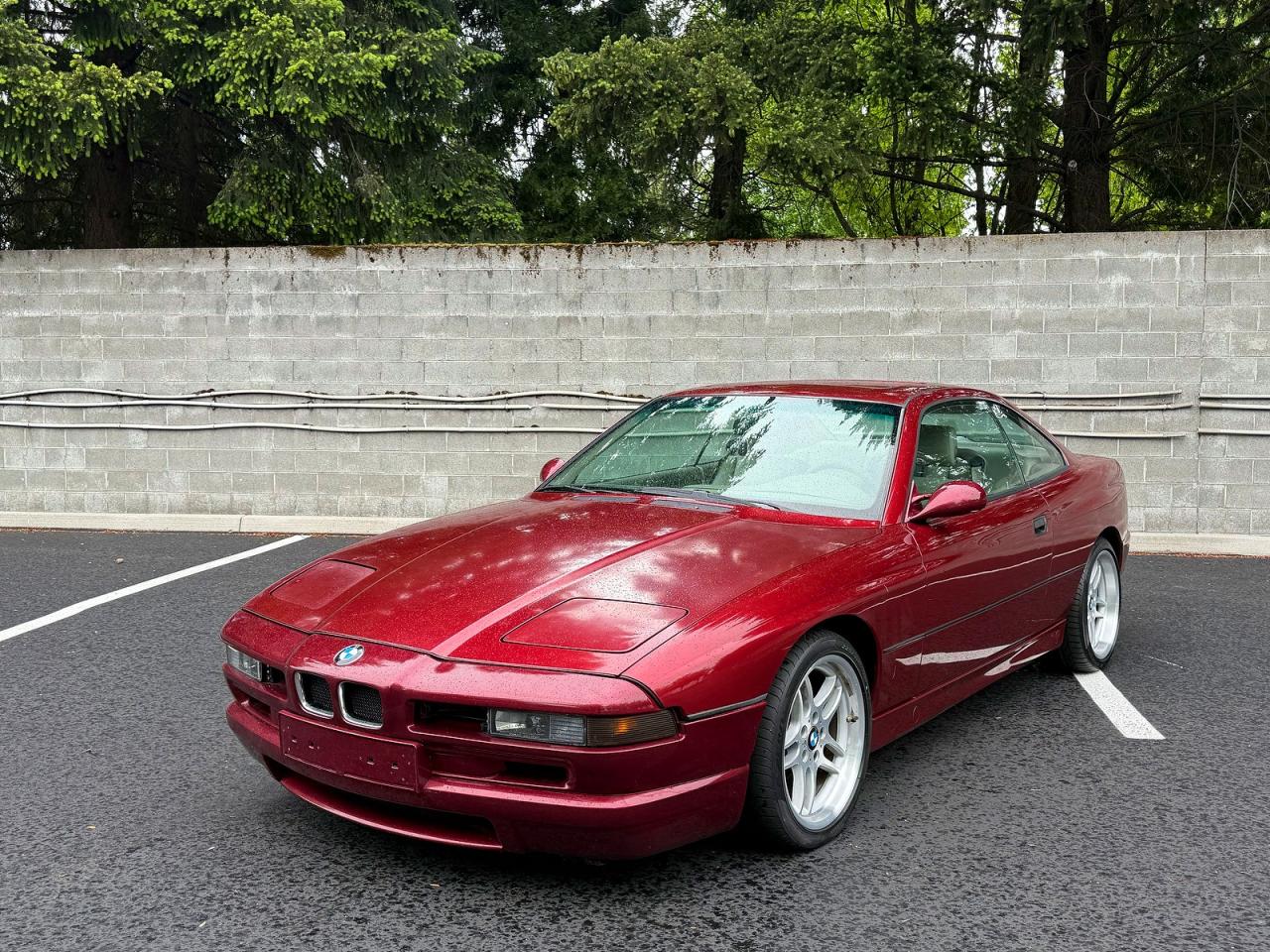 1991 BMW 8 series VIN WBAEG2319MCB73201 photo 2