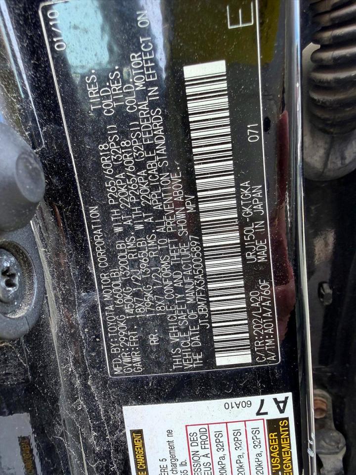 2010 LEXUS Gx VIN JTJBM7FX3A5005897 photo 10