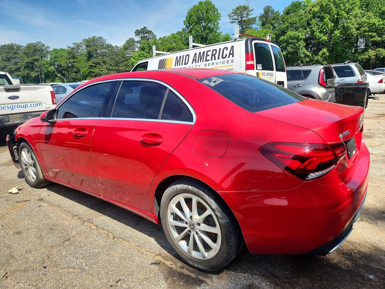 2020 Mercedes-Benz A-class VIN W1K3G4EB1LW047409 photo 2