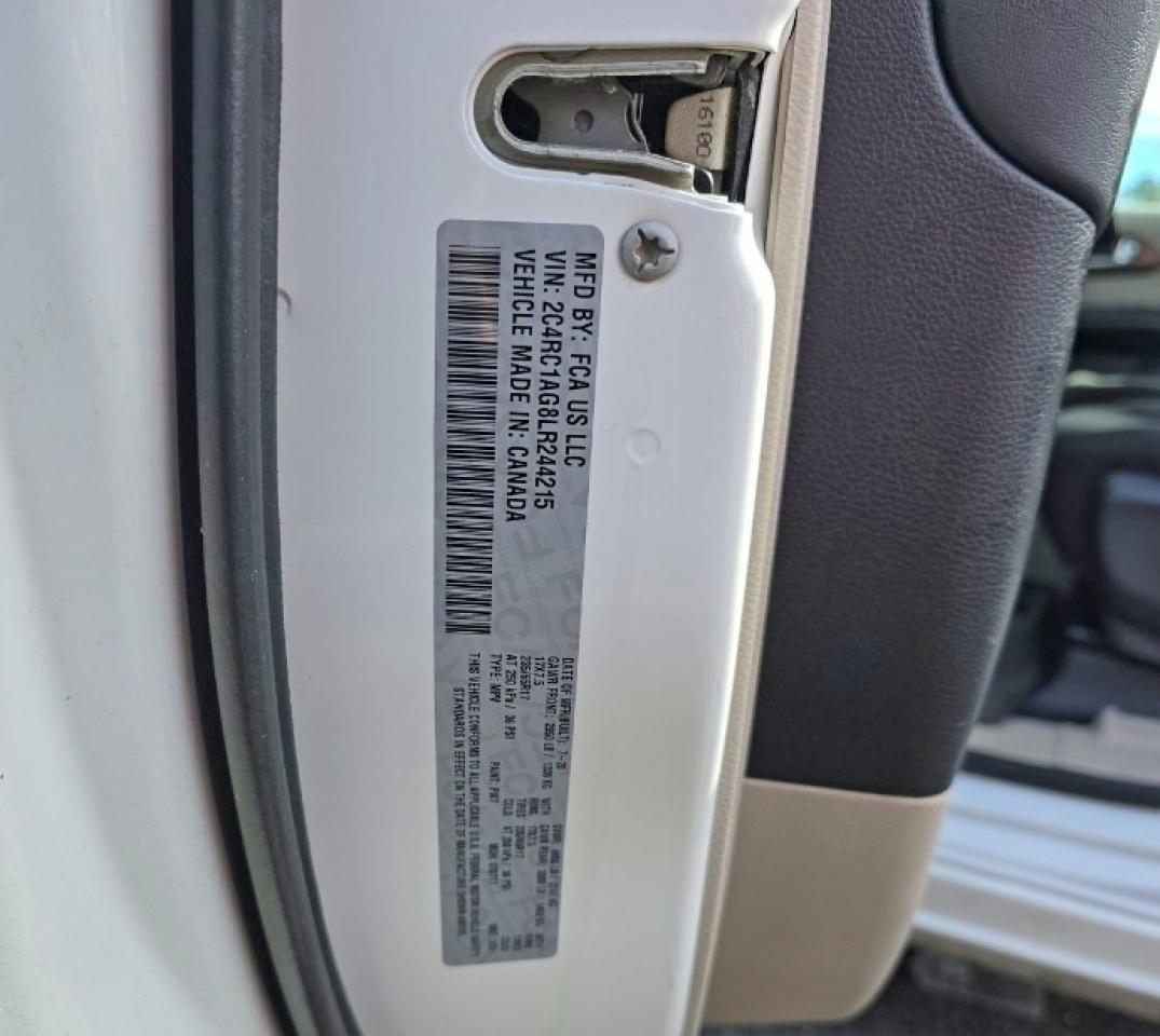 2020 Chrysler Minivan VIN 2C4RC1AG8LR244215 photo 10