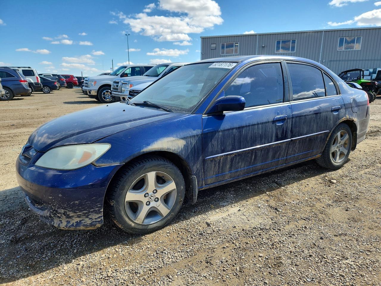 2004 Honda Civic VIN 2HGES15894H916313 photo 1