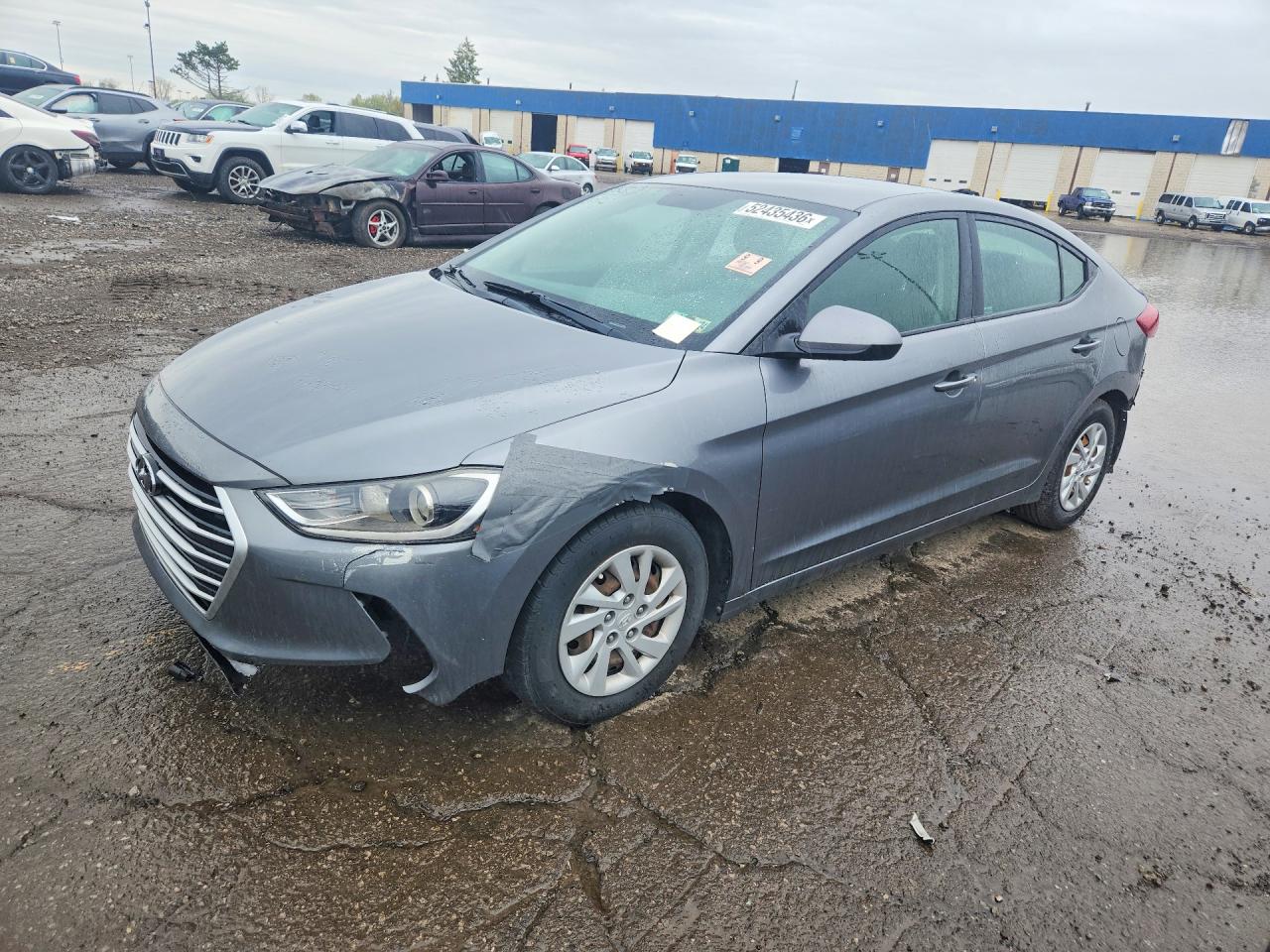 2018 Hyundai Elantra VIN 5NPD74LF5JH260001 photo 1